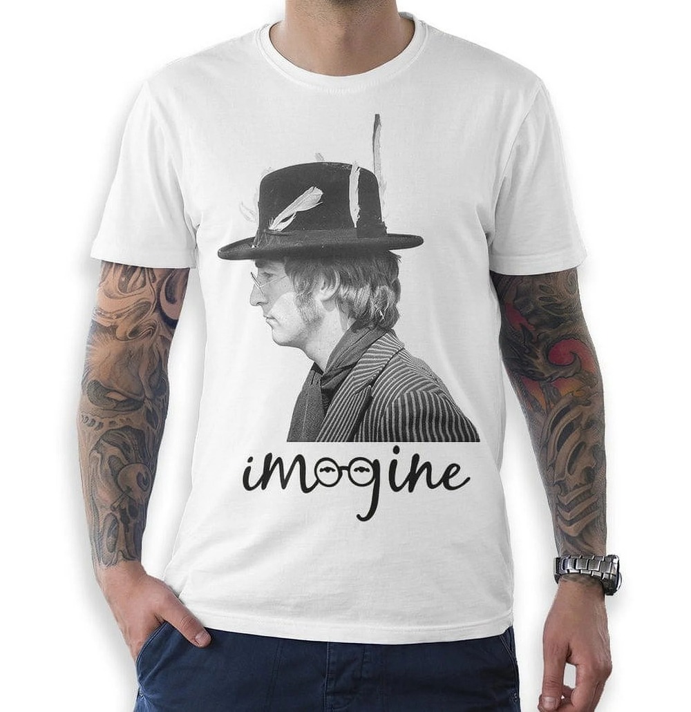 John Lennon Imagine Gift For Fan John Lennon Tshirt